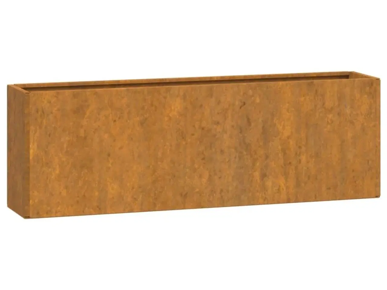 Billede 5 - Væghængte plantekasser 2 stk. 53x10x17 cm cortenstål rustfarvet