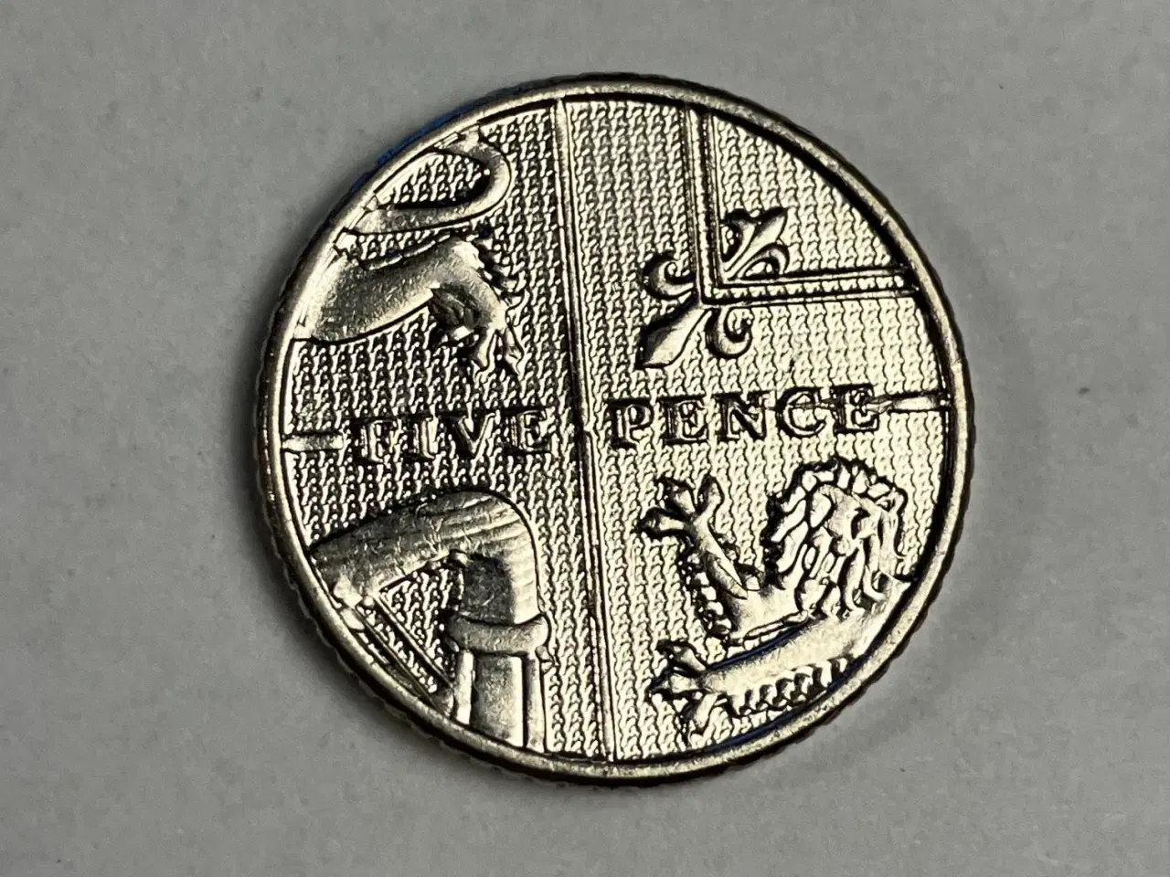 Billede 1 - 5 Pence England 2013