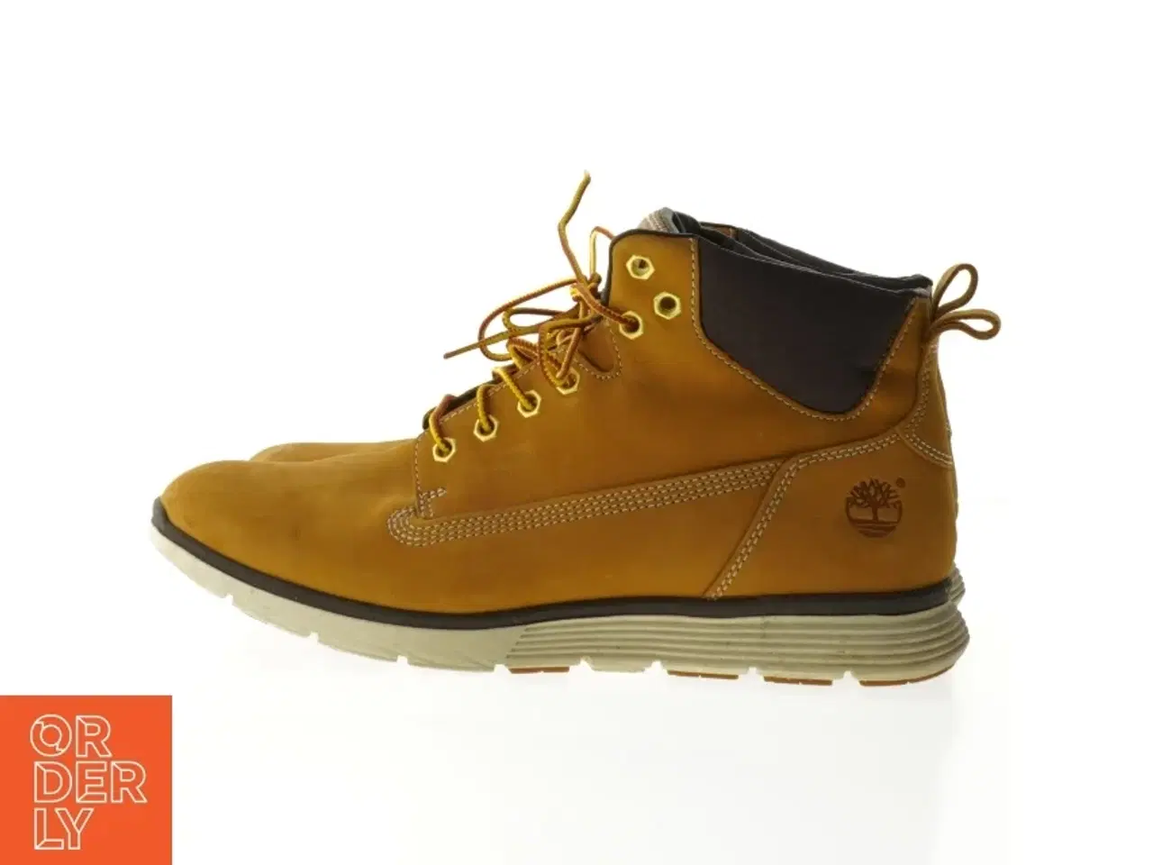 Billede 6 - Gule læderstøvler fra Timberland (str. 41,5)