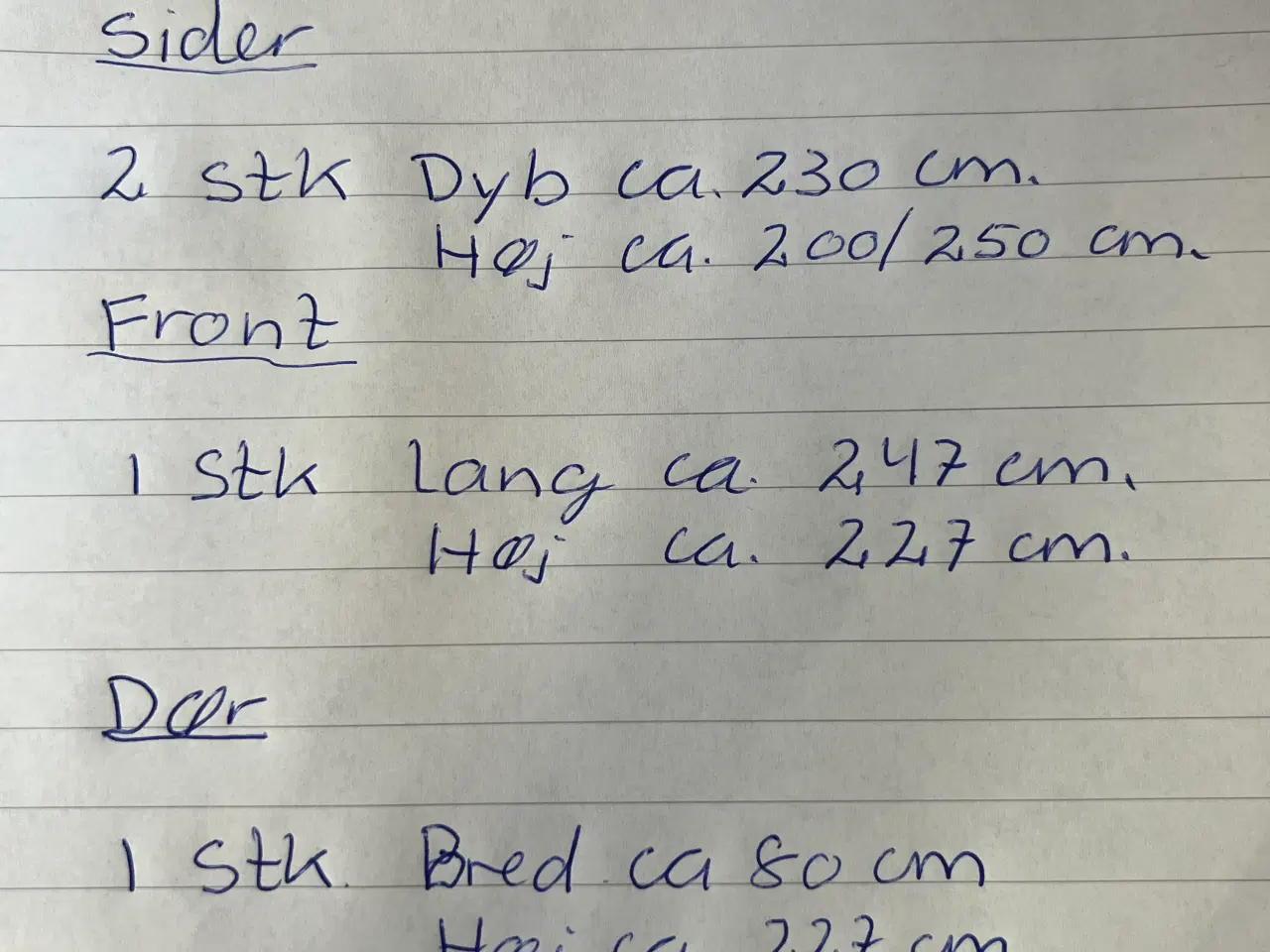 Billede 8 - Sider og front til markise.