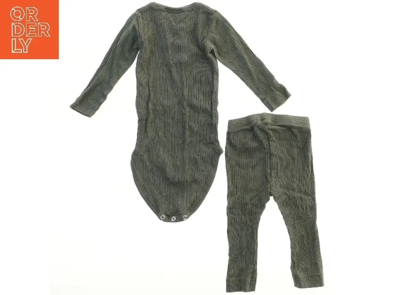 Billede 1 - Barnesæt med bodystocking og leggings fra Name It (str. 62)