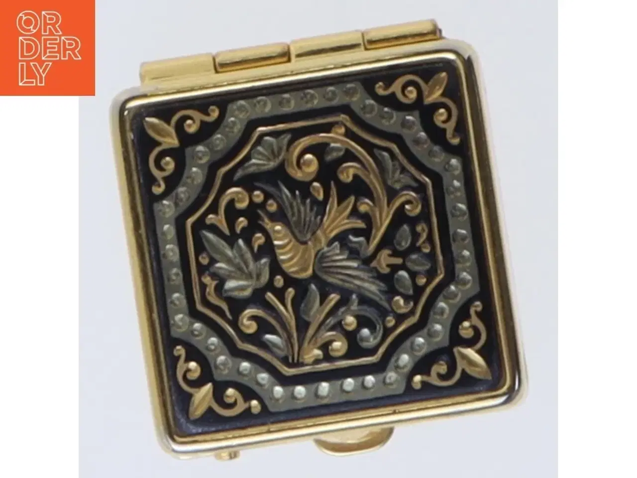 Billede 4 - Lille dekorativt pilleæske (str. 1x2,5x2,5 cm)