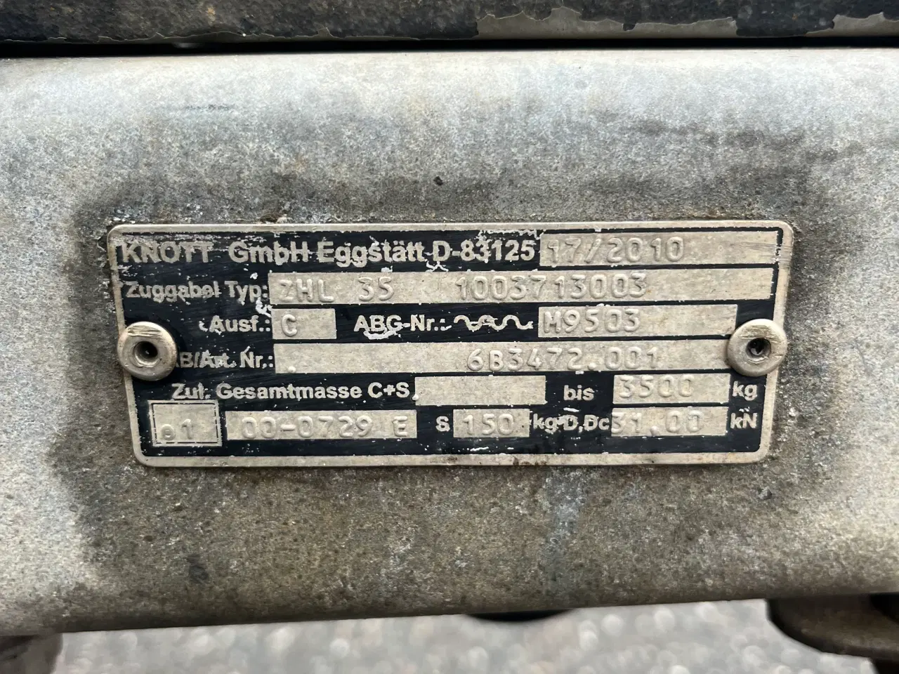 Billede 10 - Variant 3500kg 3-vejs tiptrailer