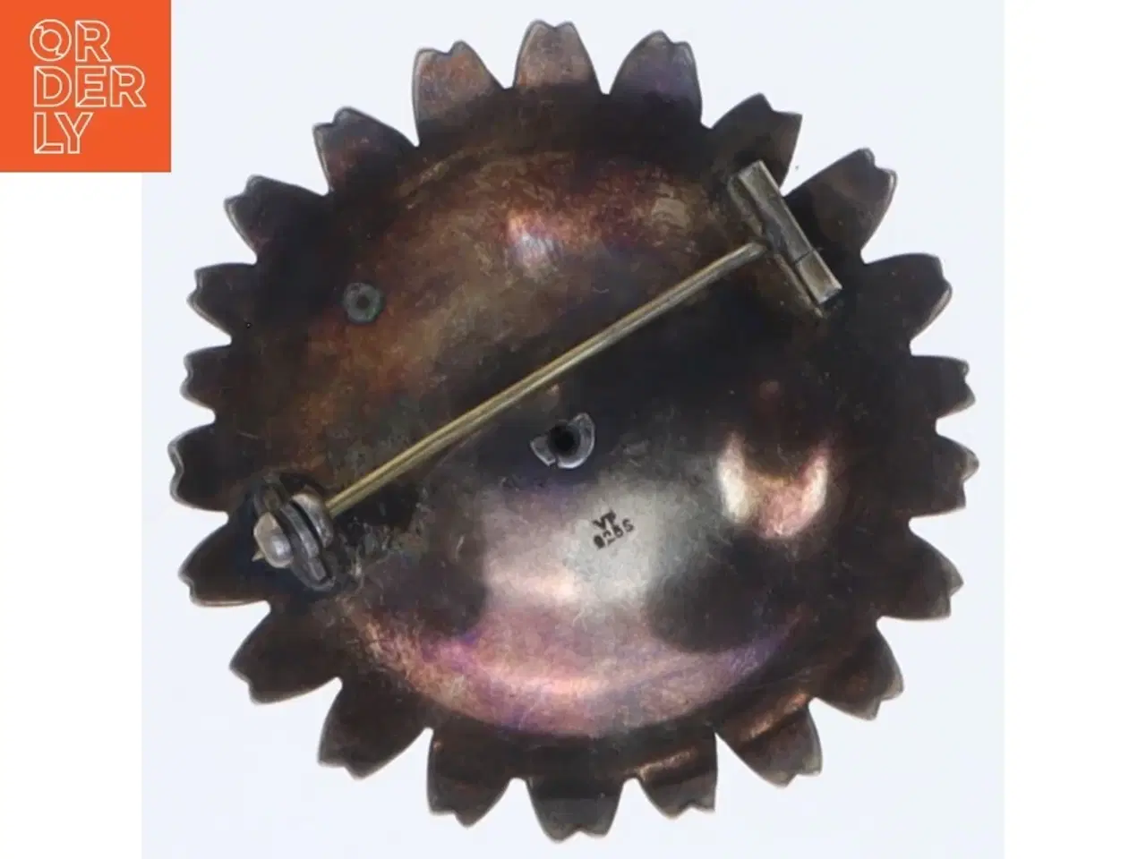 Billede 2 - Vintage blomsterbroche (str. Ø 5 cm)