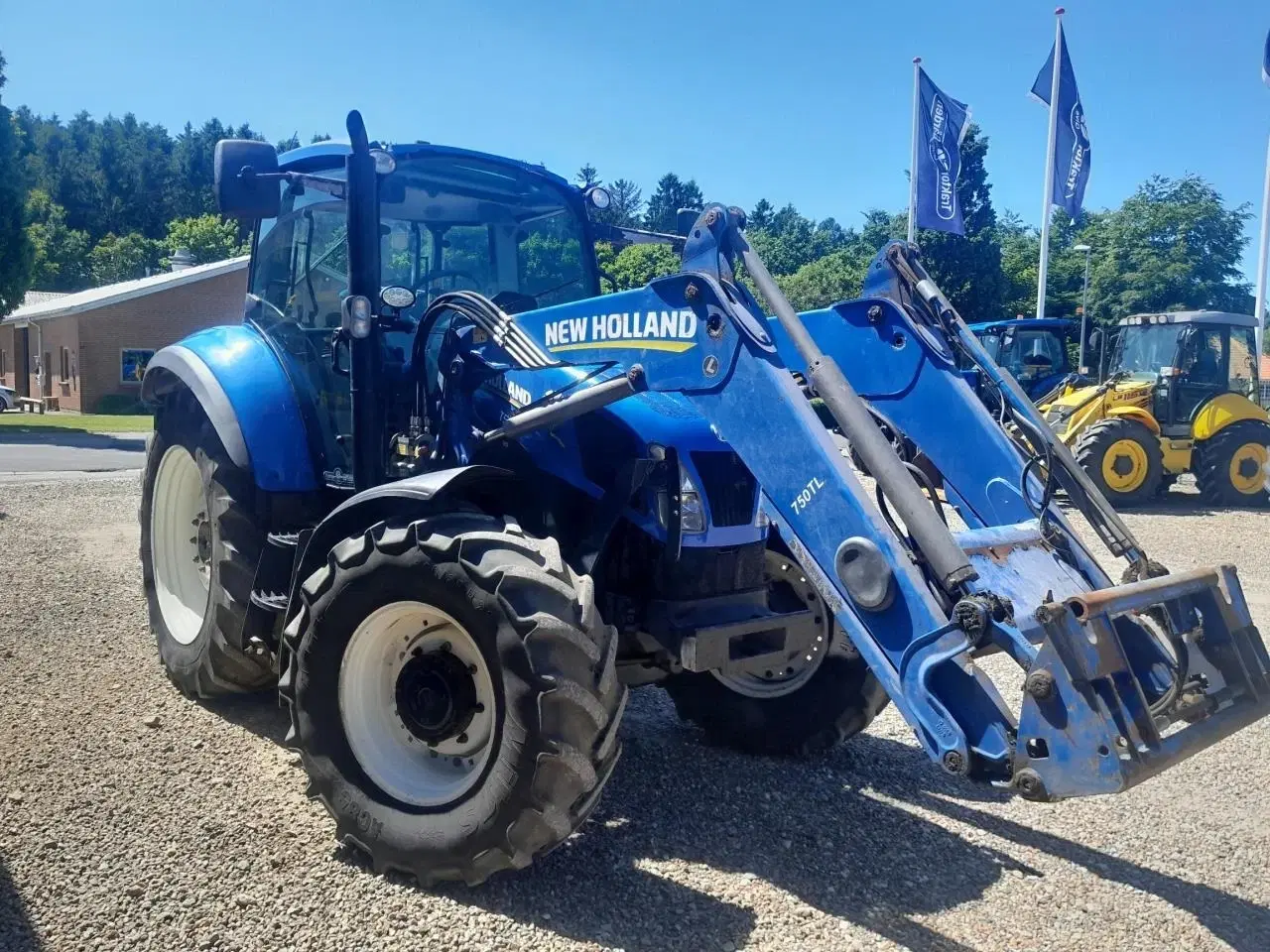 Billede 2 - New Holland T5.115 MED LÆSSER