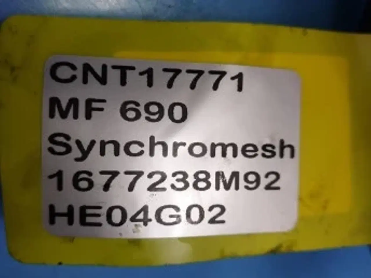 Billede 10 - Massey Ferguson 690 Synchromesh 1677238M92