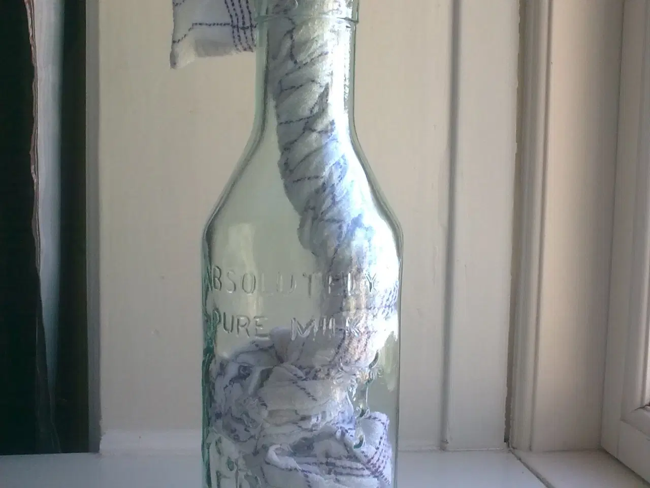 Billede 1 - Kæmpe mælkeflaske England m Ko & bonde