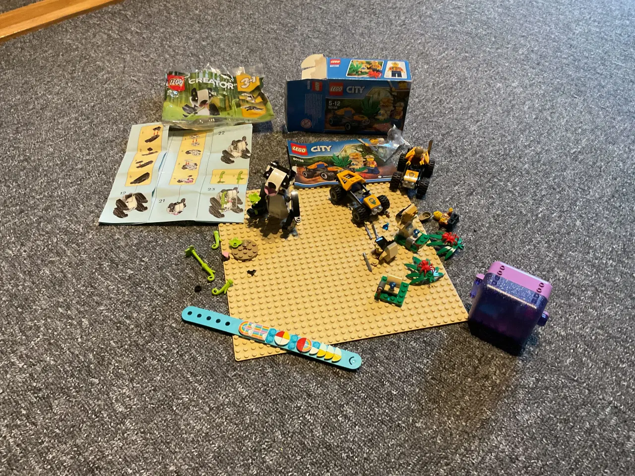Billede 2 - LEGO BYGGEPLADE og div LEGO.