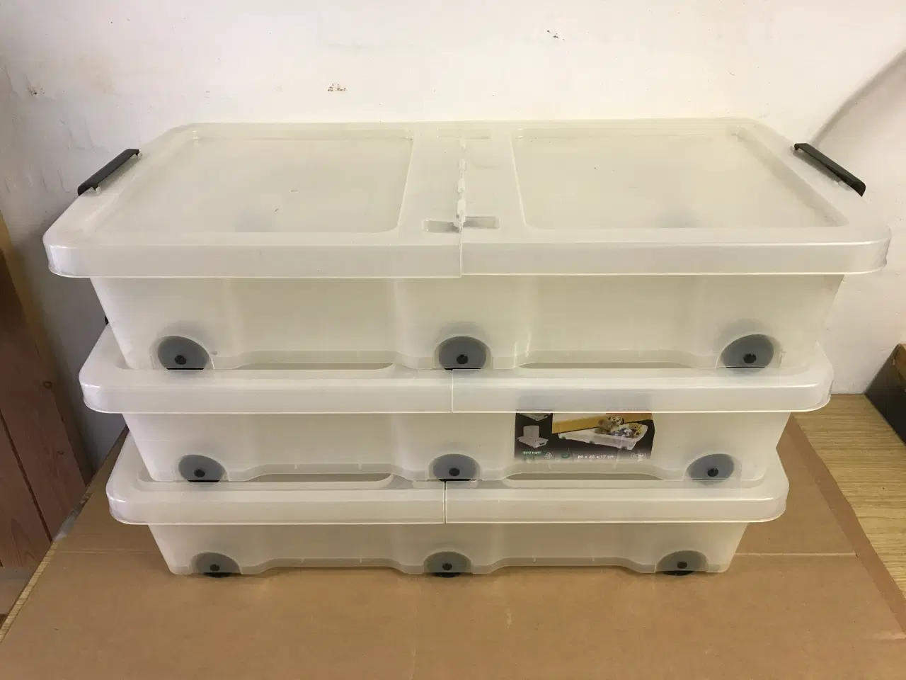 Billede 1 - Store praktiske opbevaringsbokse (Bed roller twin)