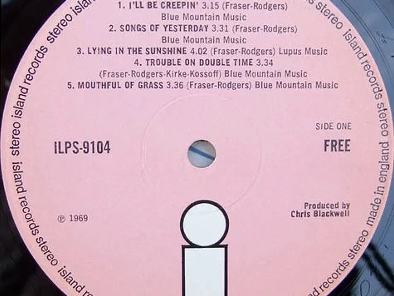 Billede 3 - Free (1969) rock LP 