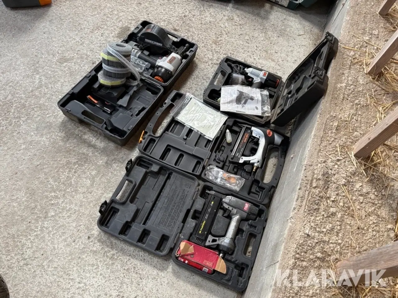 Billede 2 - Sømpistoler og kompressor Tjep, Senco MX50, 90/40, ZE-65 finishpro 18, 4 styk.