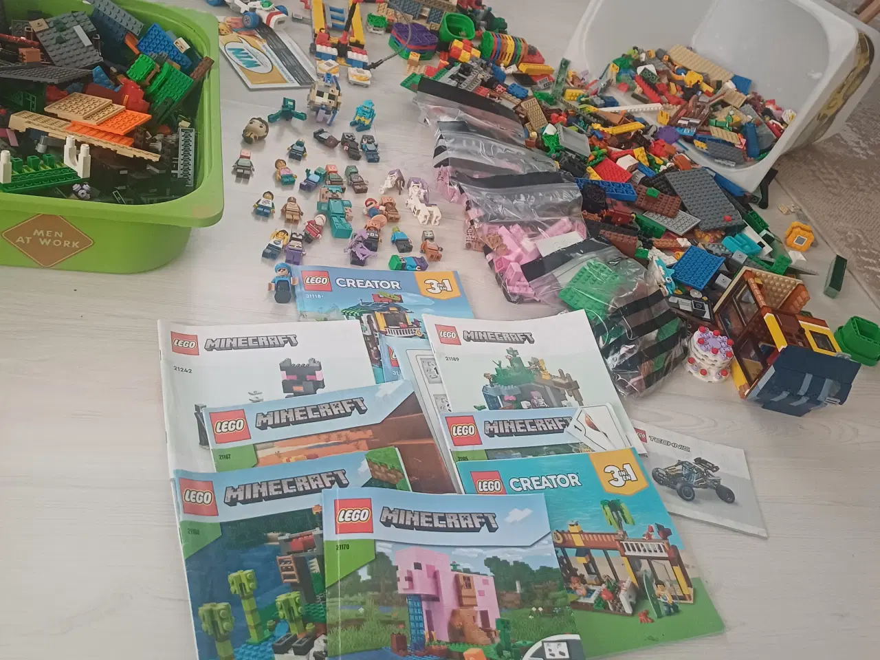 Billede 3 - Blandet lego ca. 7 ,7 kg