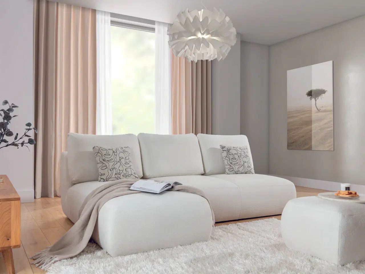 Billede 2 - DALSEN HJØRNESOFA L 240x170