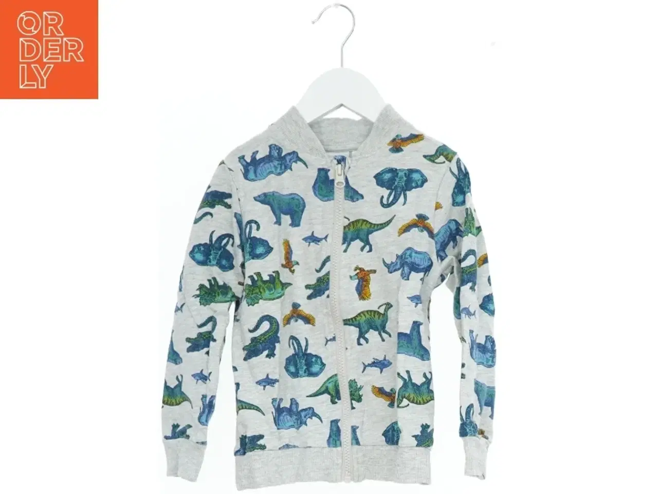 Billede 1 - Børne cardigan med dinosaurus print fra Name It (str. 110)