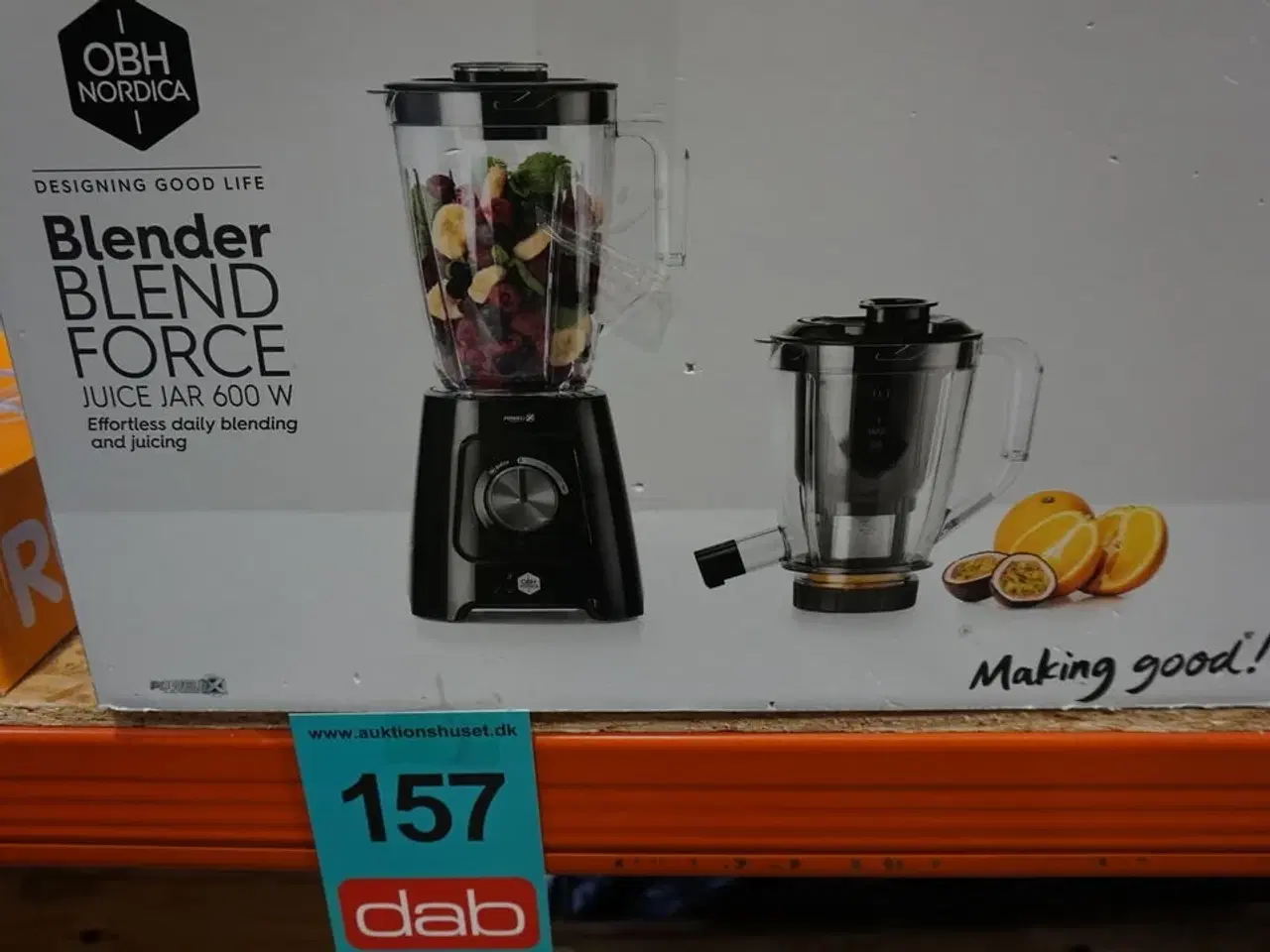 Billede 4 - OBH Nordica blendforce 2-i-1 blender og juicer - sort