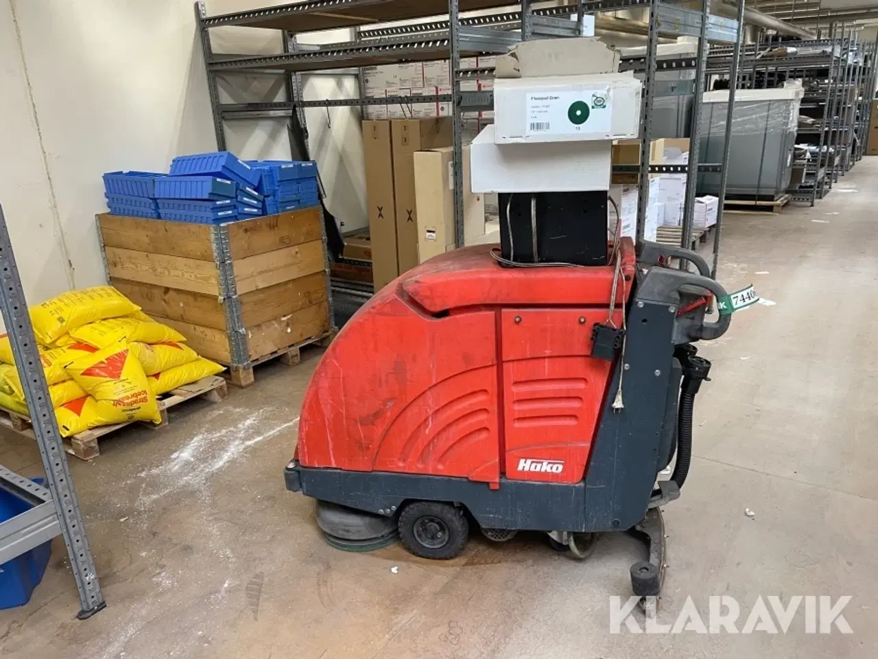 Billede 7 - Gulvvasker Hako Hakomatic B 655 med lader
