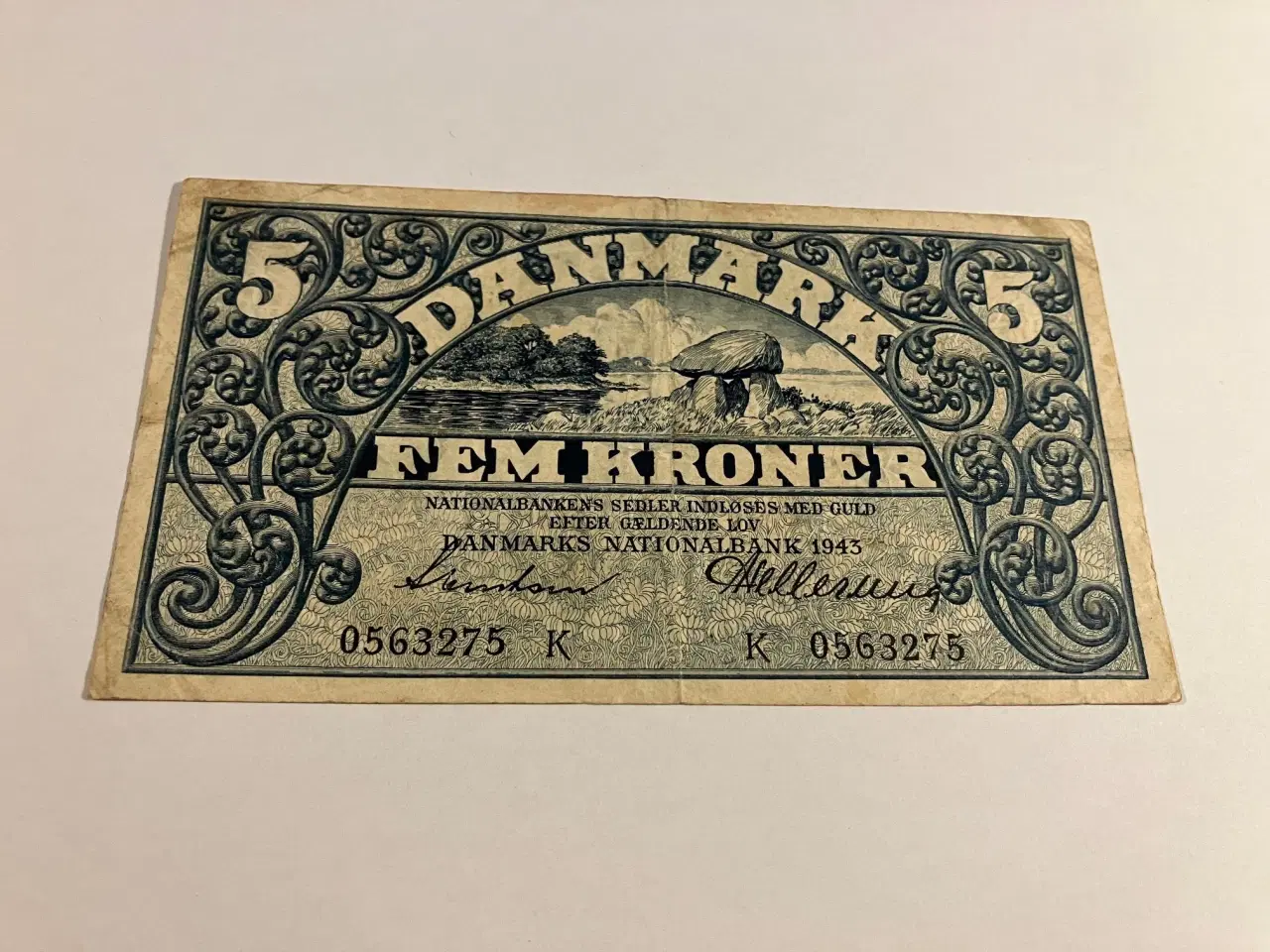 Billede 1 - 5 Kroner 1943 K