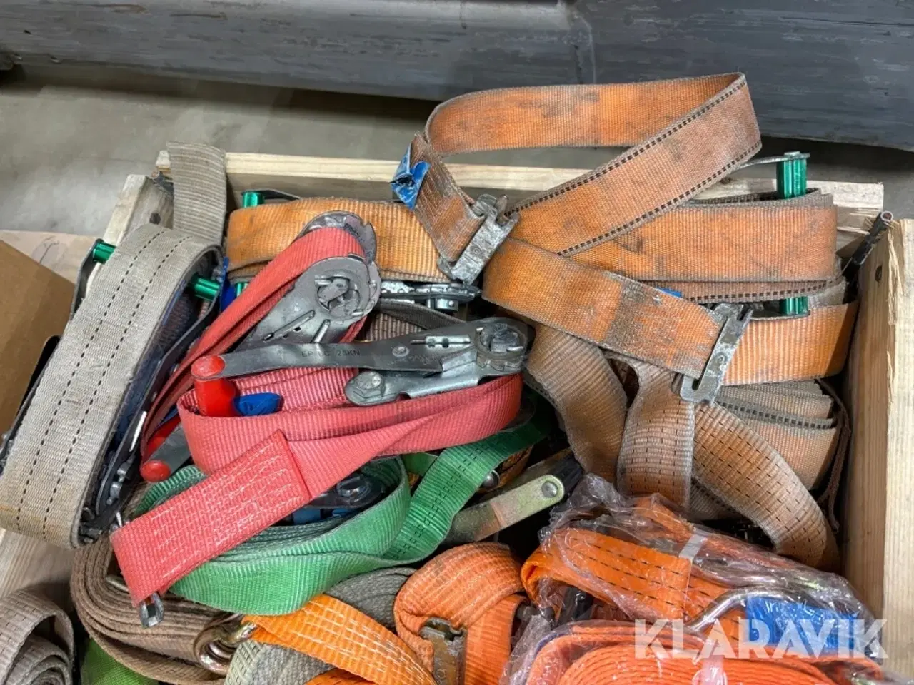 Billede 7 - Surringsbånd og stropper - 1 halvpalle