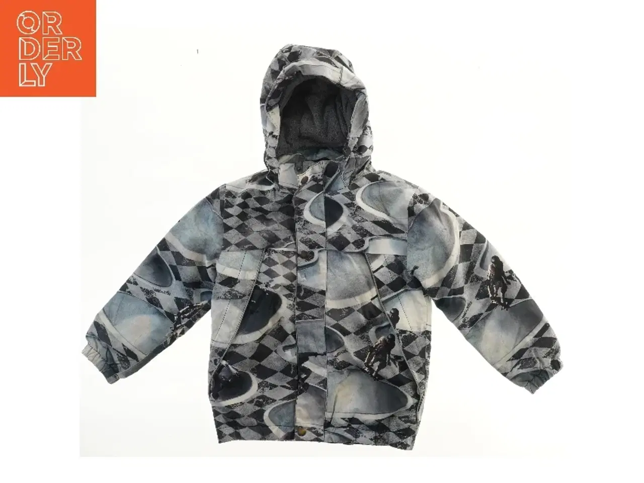 Billede 1 - Jakke med skateboardprint fra Molo (str. 128)