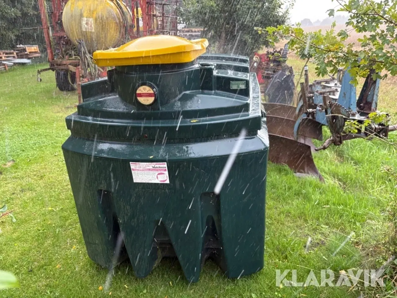 Billede 5 - Spildolie tank Kingspand Miljøcontainer OZ1900
