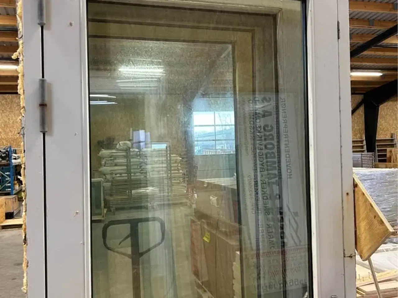 Billede 2 - Hvidmalede terrassedøre fyrtræ