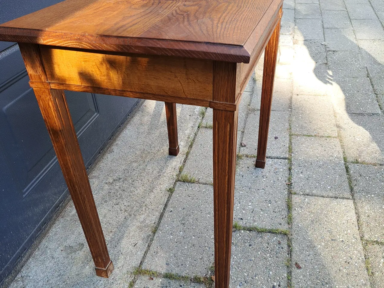 Billede 2 - Lampebord i egetræ