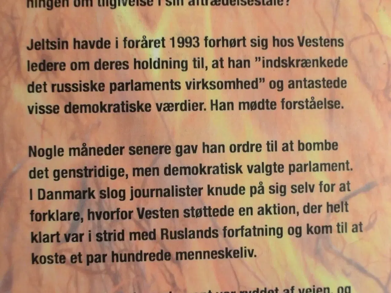 Billede 4 - ruslands sorte oktober - jeltsins kup og lokale bo