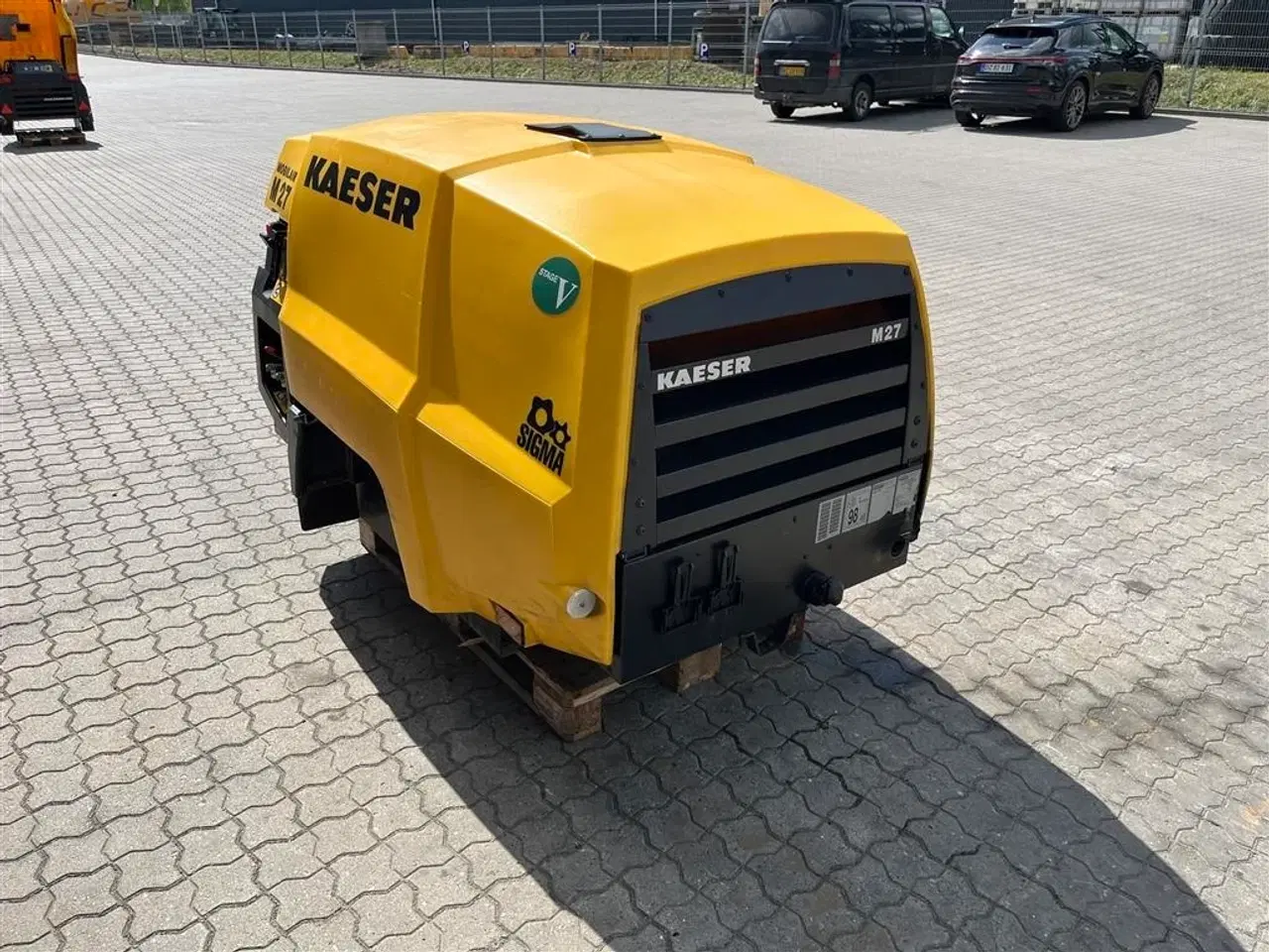 Billede 6 - Kaeser M27 kompressor på ski kun kørt 108T