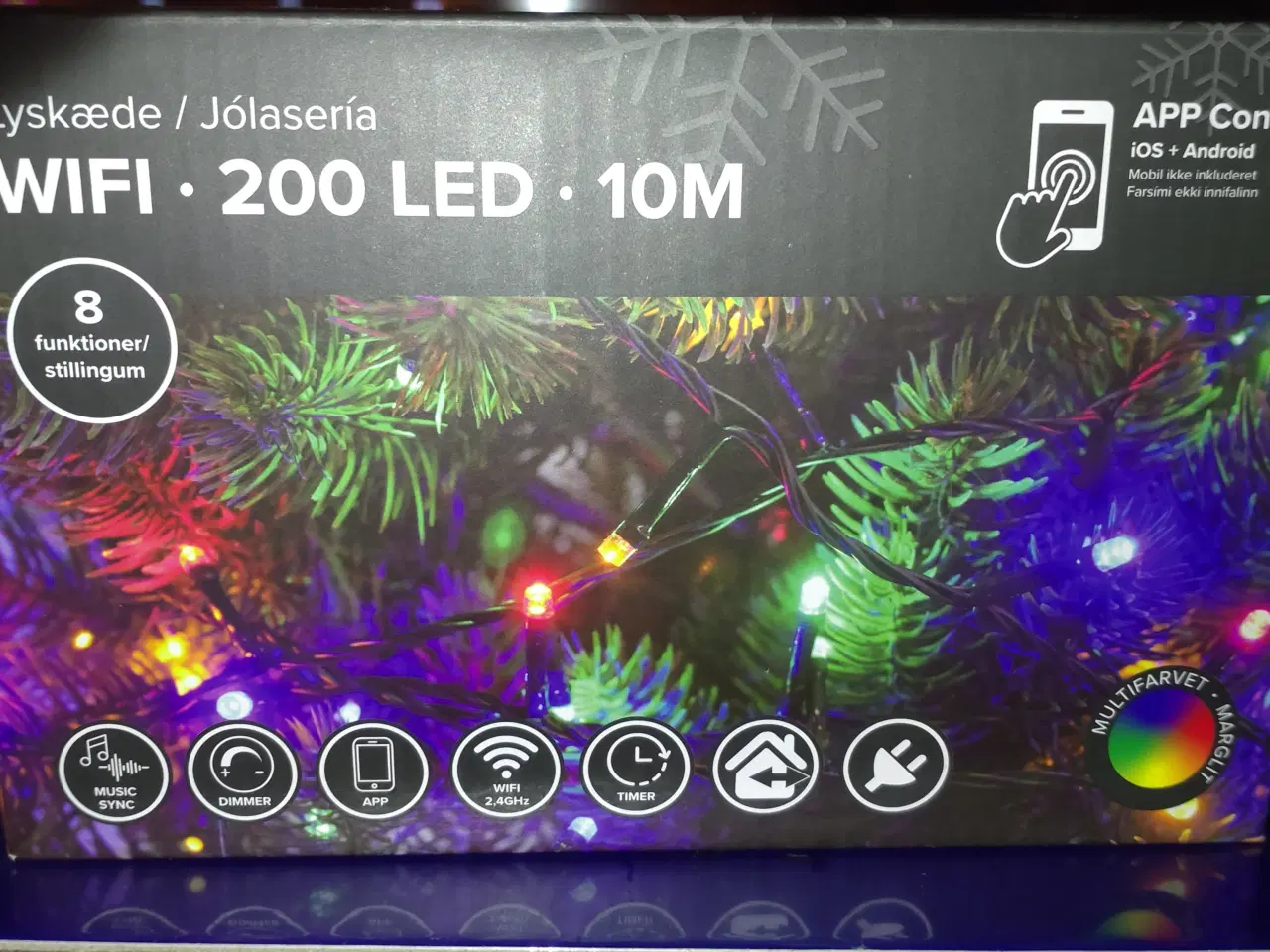 Billede 1 - LED  lyskæde