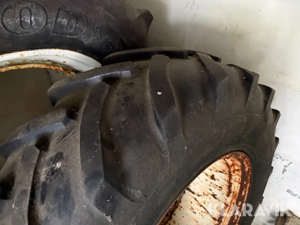 Billede 11 - Tvillingehjul Goodyear/cultor Q - komplet sæt