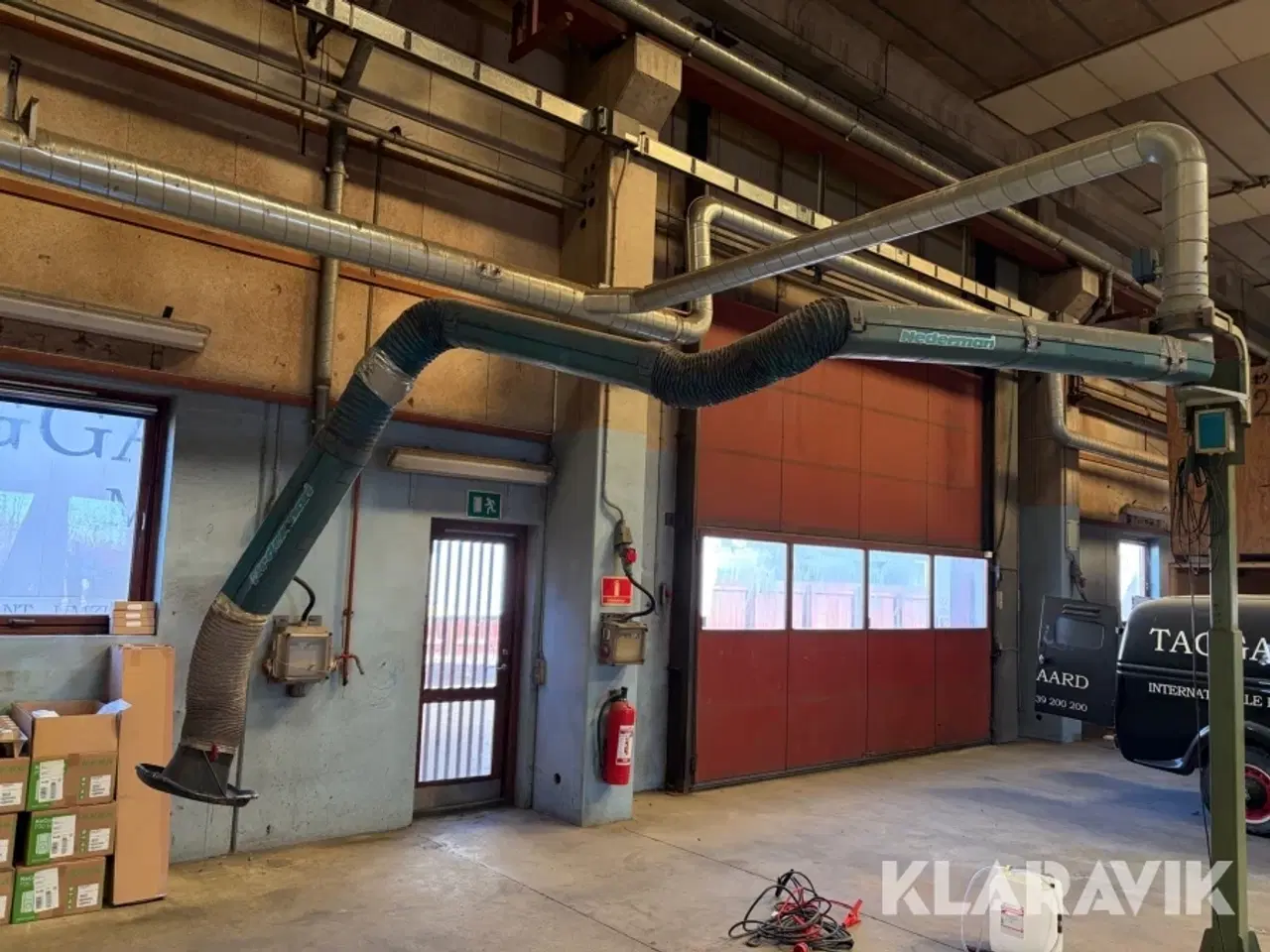 Billede 1 - Svejse-/røgudsugningsarm Nederman