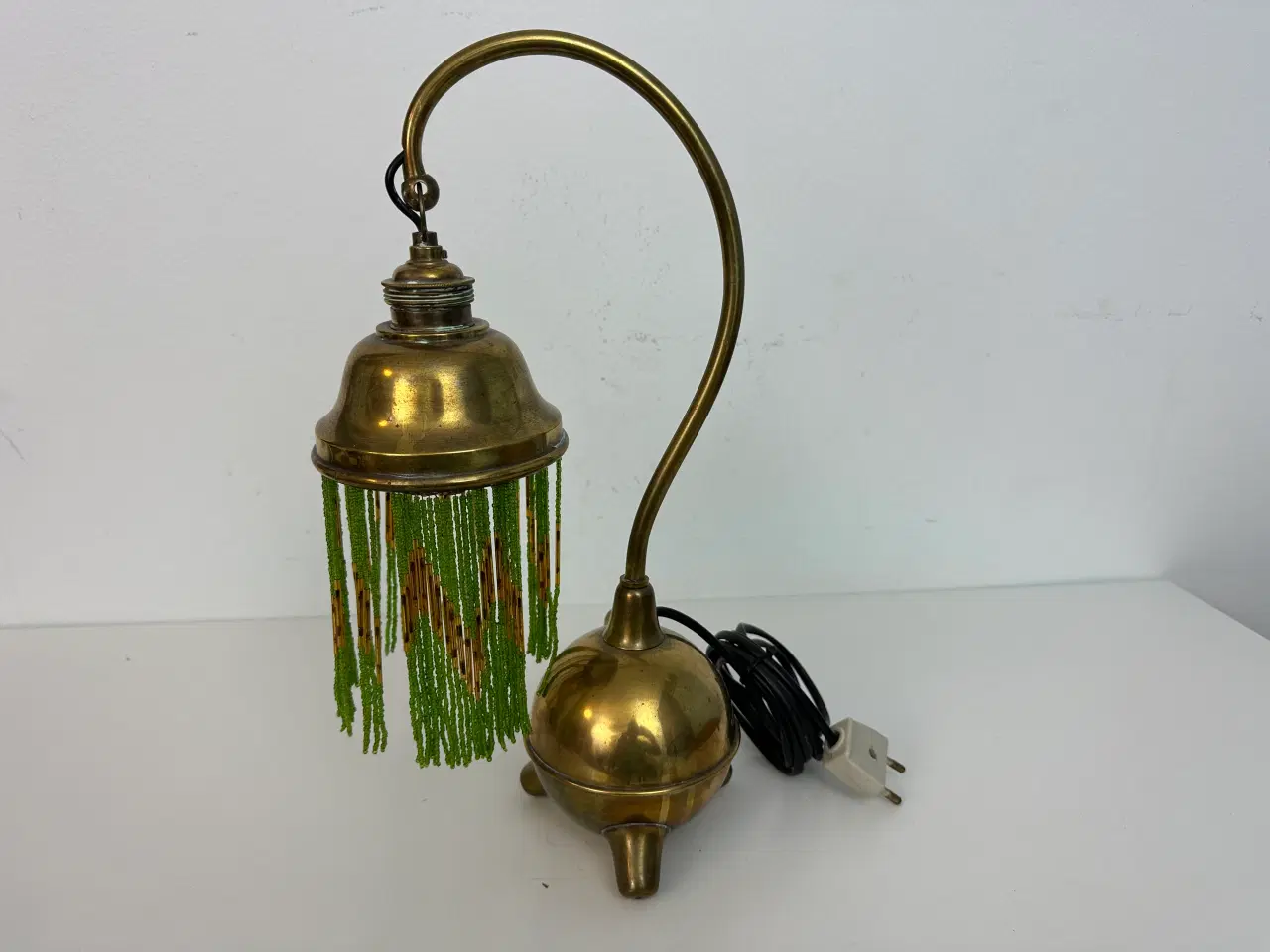 Billede 1 - Vintage messing bordlampe