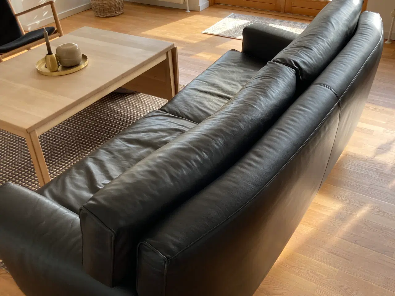 Billede 3 - Sofa læder