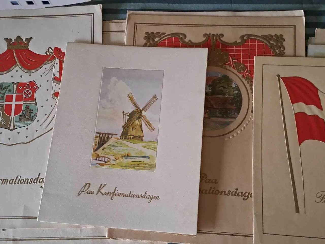 Billede 11 - Gamle bryllups og konfirmations telegrammer 