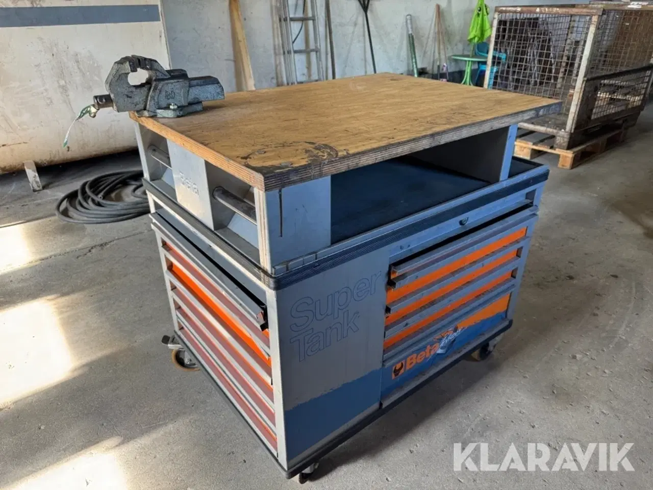 Billede 1 - Værkstedsbord Beta Supertank