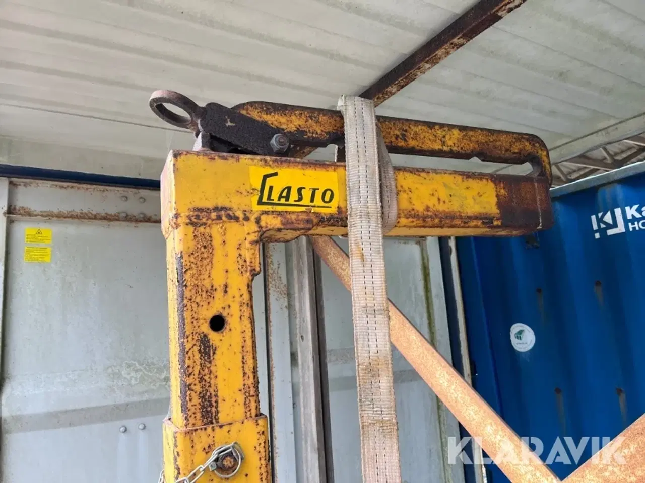 Billede 5 - Pallegafler til kran Kildemose Smedie 3500 kg