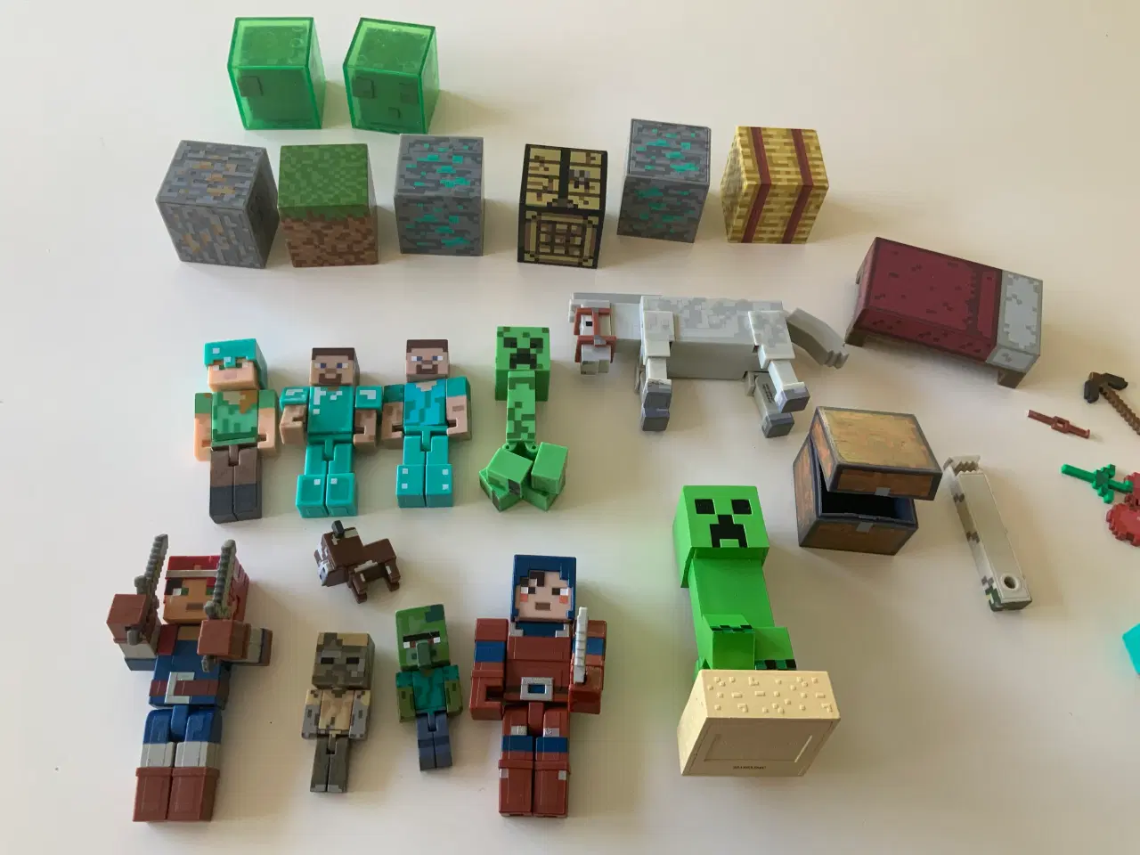 Billede 5 - Minecraft figurer og tilbehør