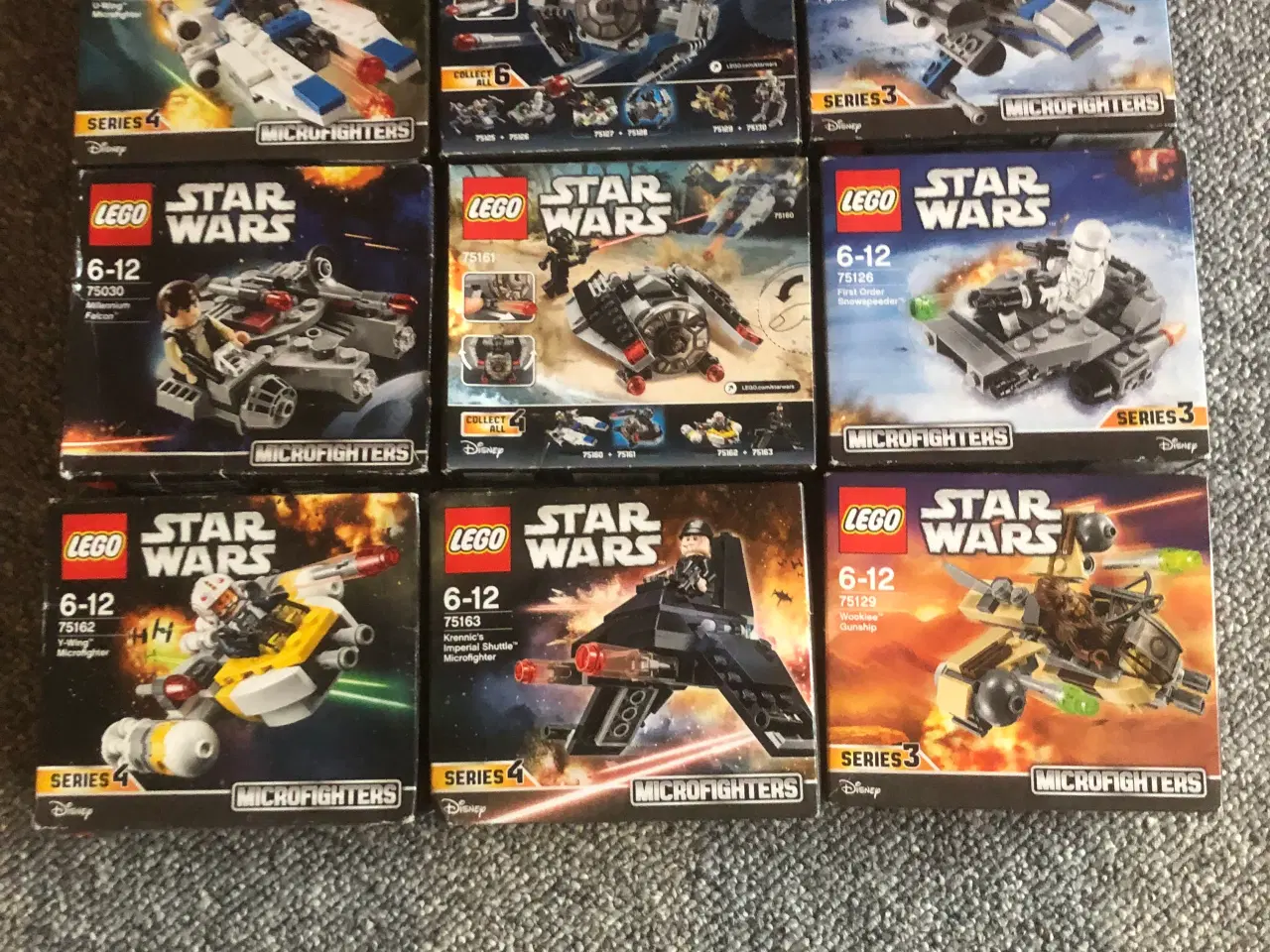 Billede 1 - 9 sæt Star wars