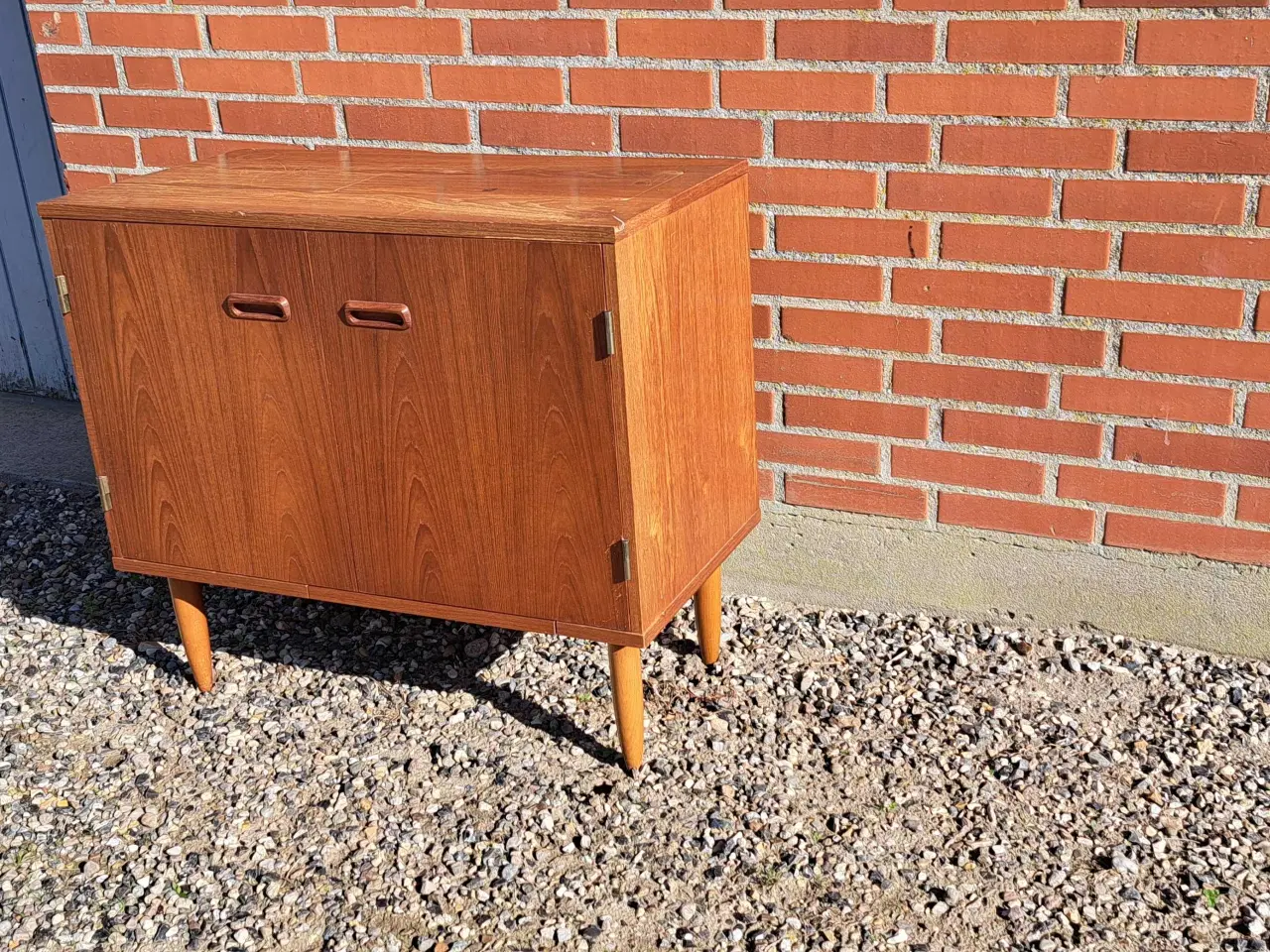 Billede 2 - Symaskinebord teak m 3 skuffer