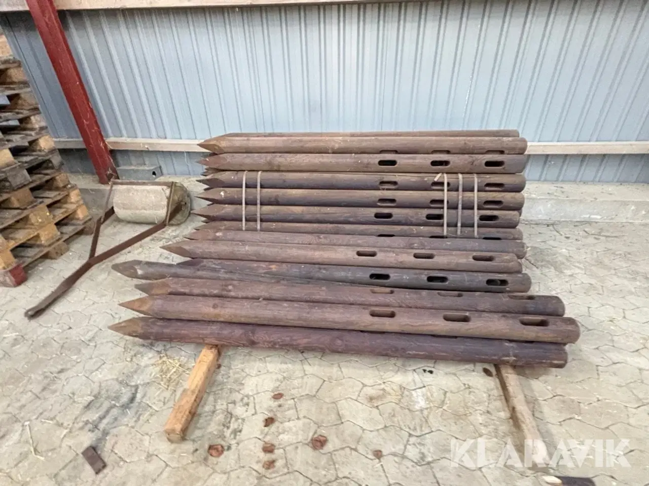 Billede 2 - Stolper 42 styk - Ø12 cm - 220 cm