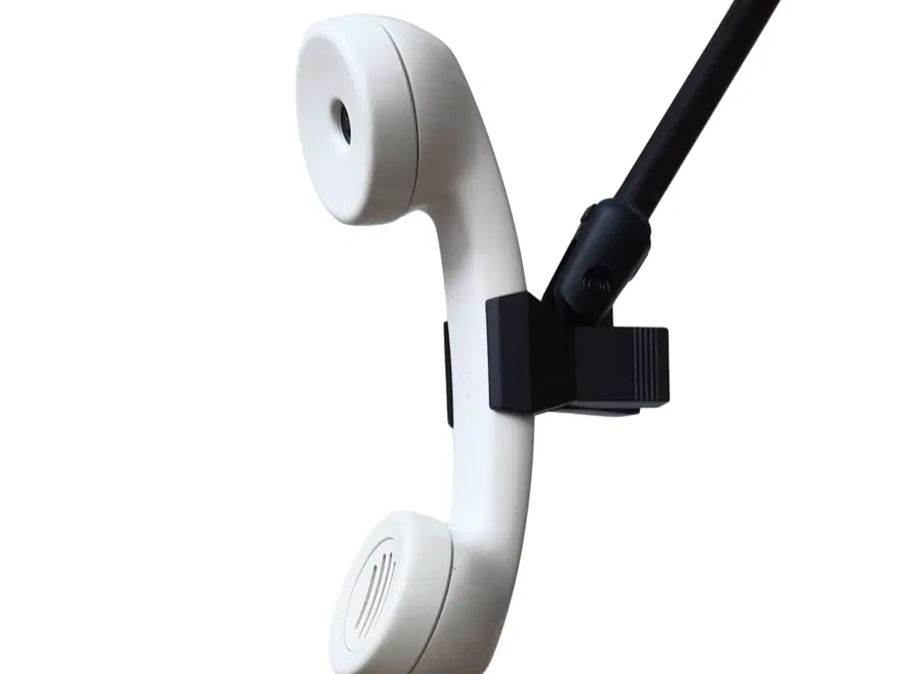 Billede 1 - Retro telefon mikrofon (Hvid)