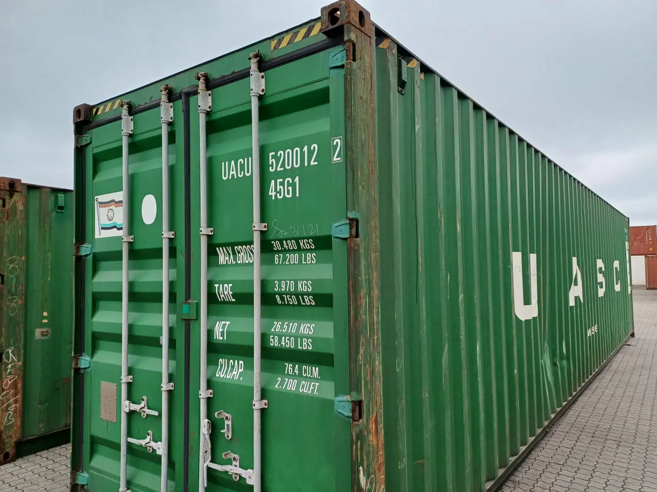 Billede 1 - 40 fods HC Container - ID: UACU 520012-2