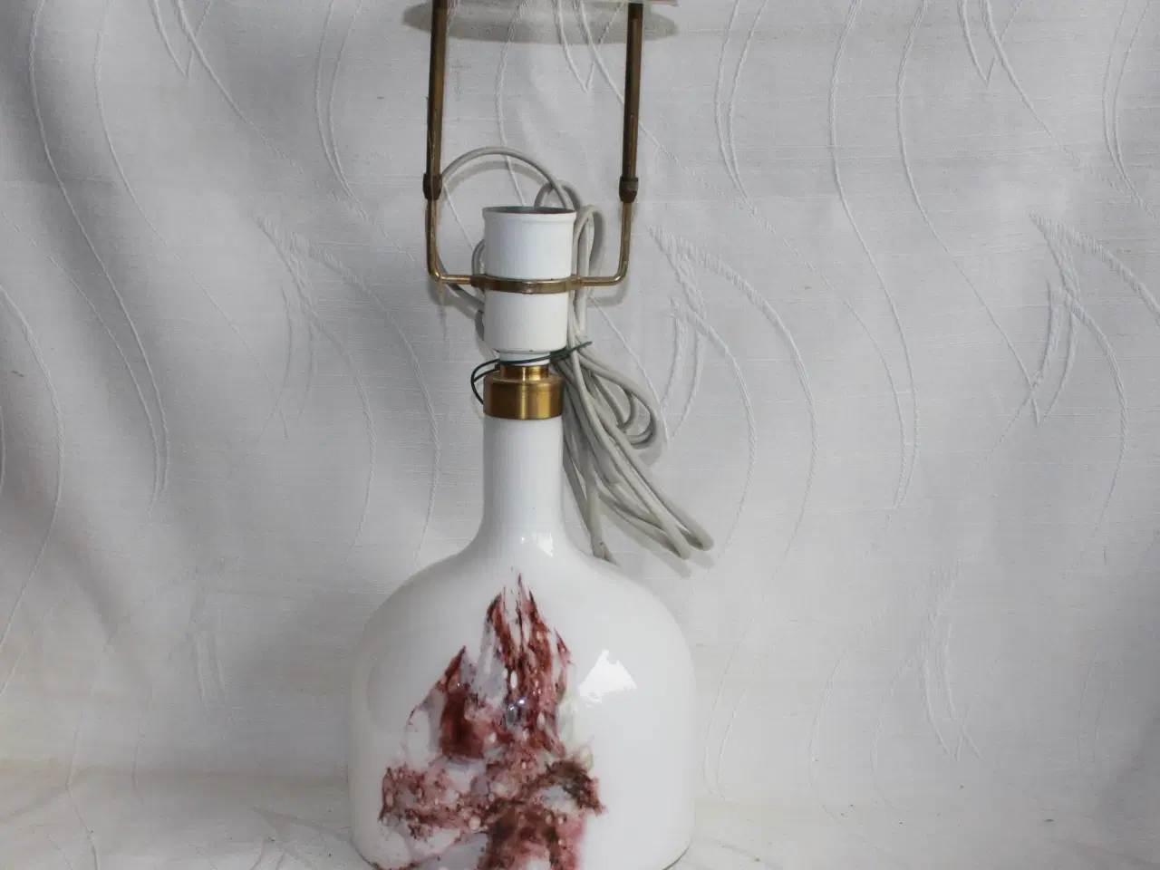 Billede 2 - Bordlampe fra Holmegaard