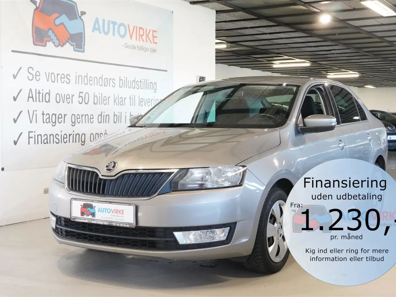 Billede 1 - Skoda Rapid 1,2 TSI Ambition 110HK 5d