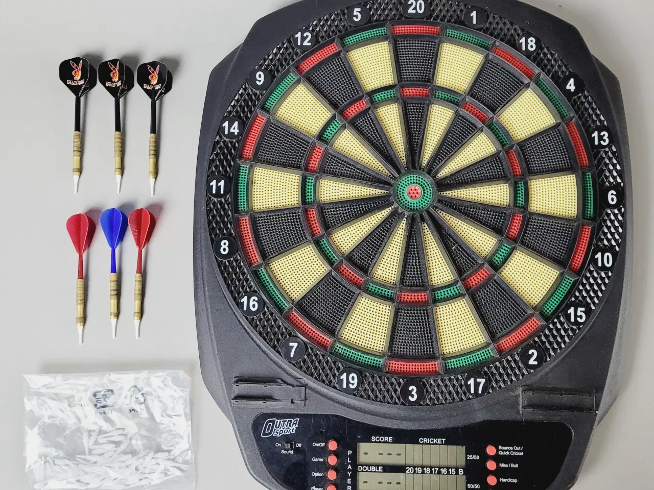 Billede 1 - ⭐️· Elektronisk dartskive med pile