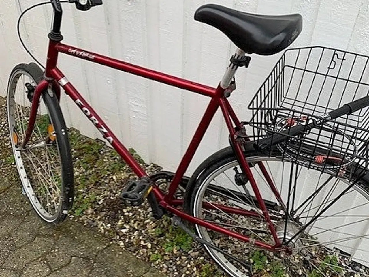 Billede 1 - Velholdt rød herre Forza CityBike 27".