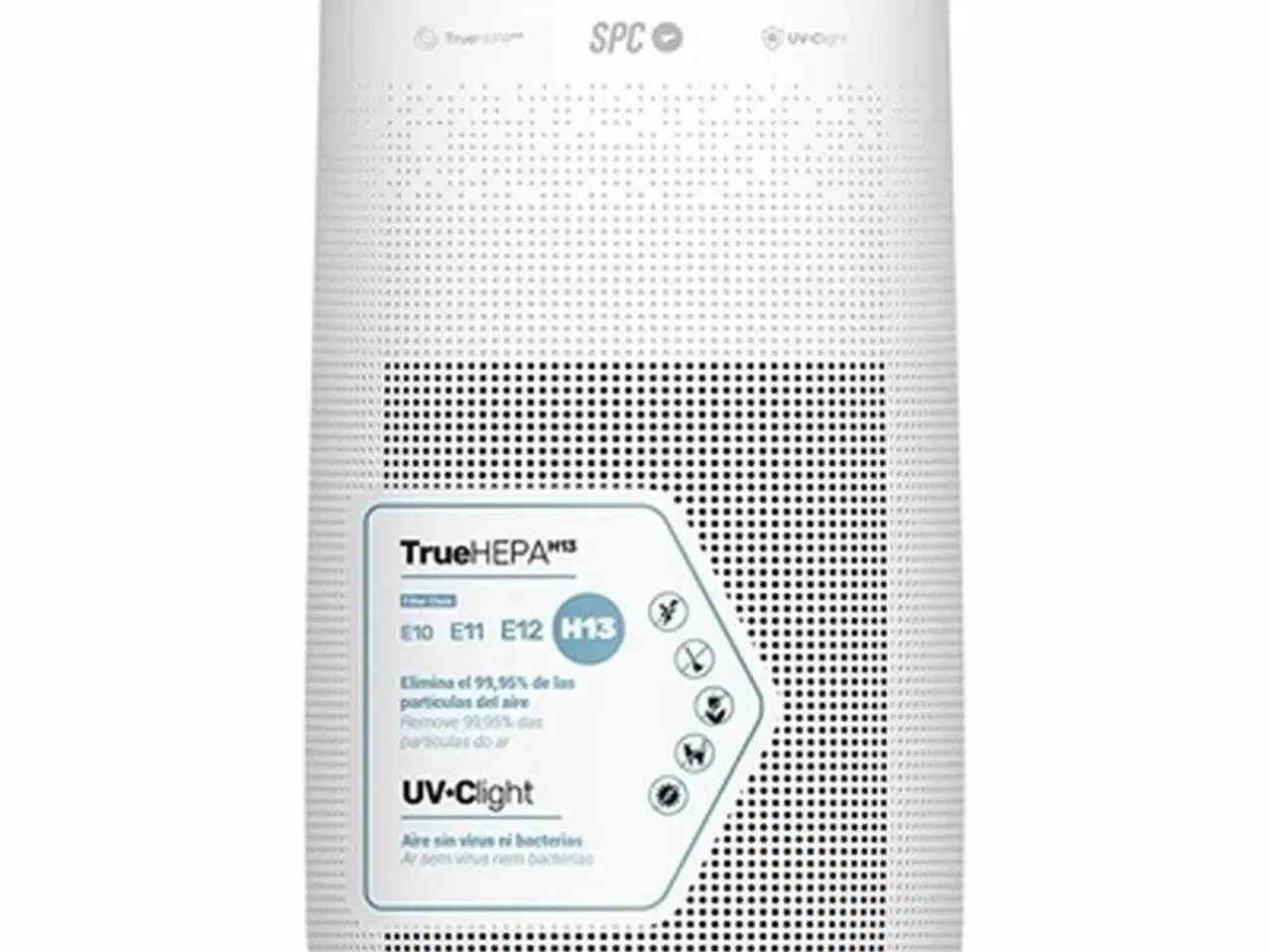 Billede 1 - SPC 6512B luftrenser - Hvid, 50 m², 48 W