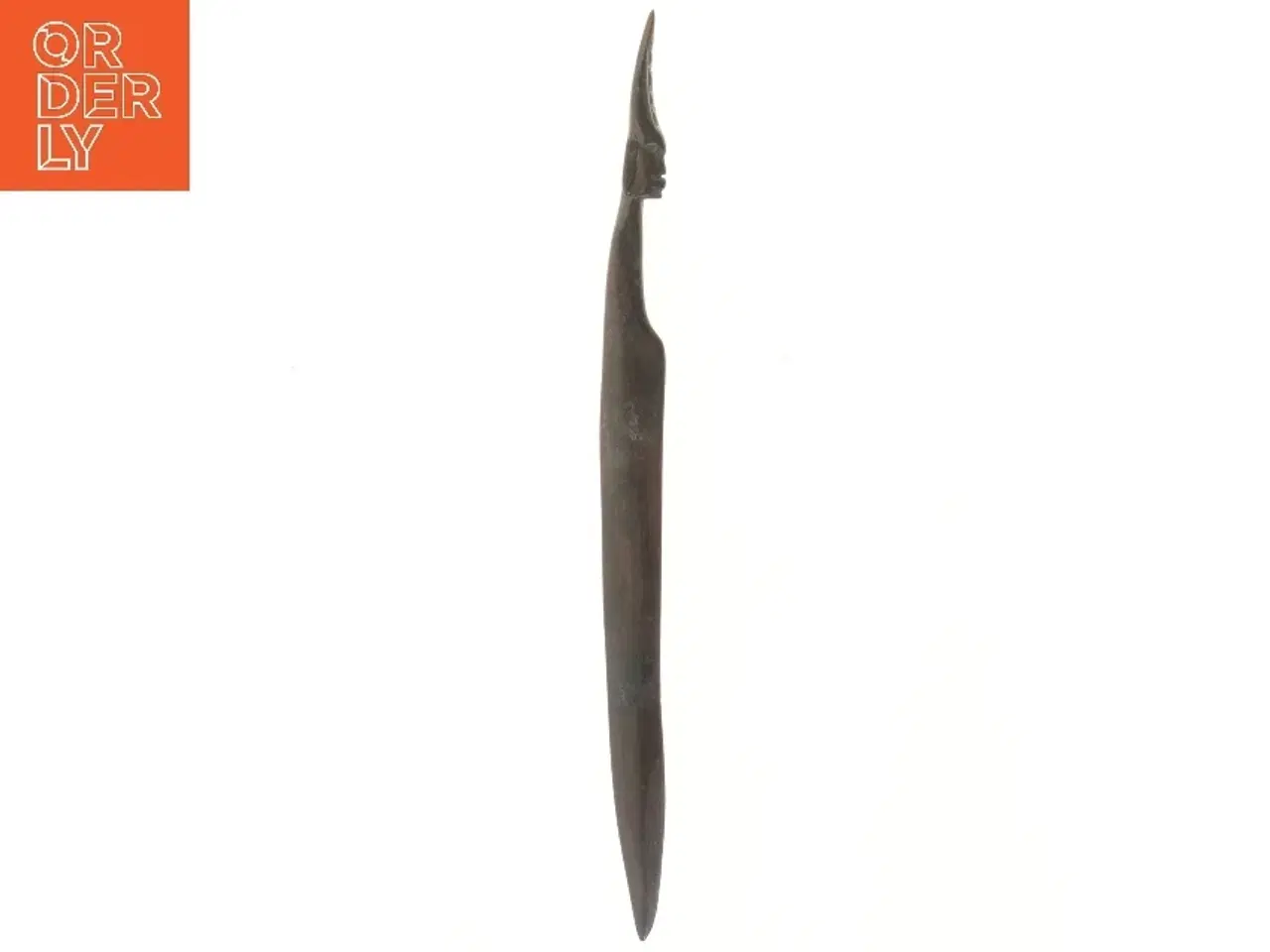 Billede 2 - Træskåret figur (str. 33 cm)