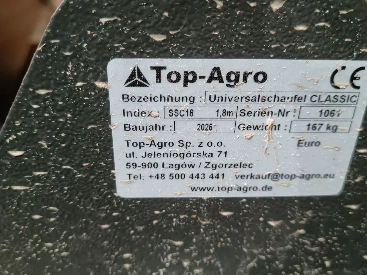 Billede 6 - Euro 1,8 m Univisalskovl m/Euro beslag,