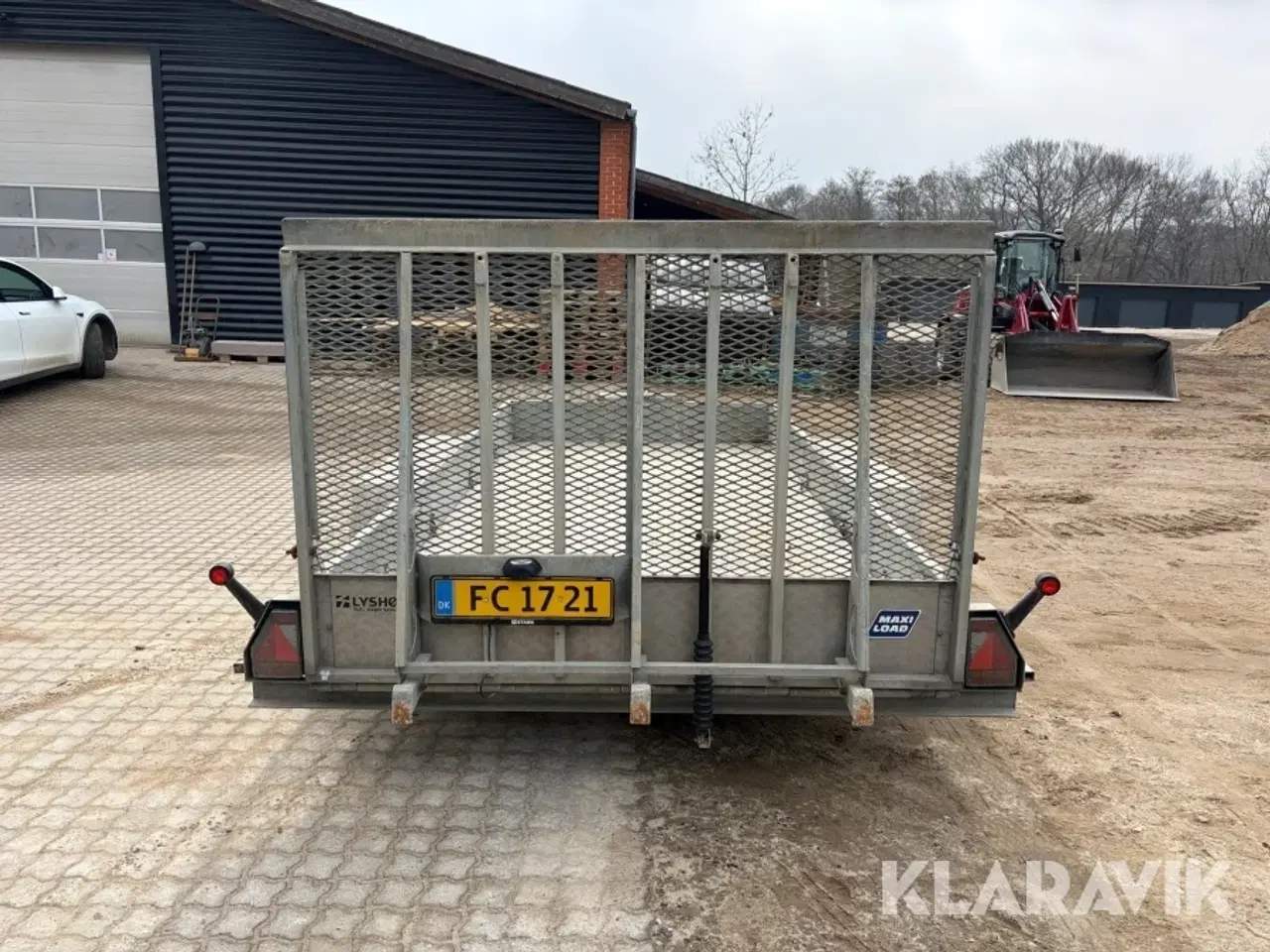 Billede 4 - Maskinetrailer Variant 3518M4 100 km/t - 2-akslet - 3500kg